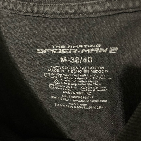 The Amazing Spiderman 2 promo T-shirt - Picture 3 of 4